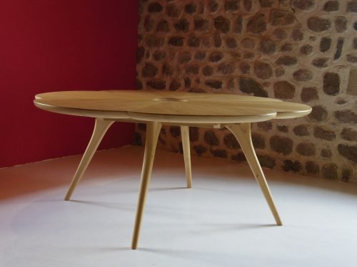 Joseph VALLON – Atelier de l’Ebeniste : Table de repas