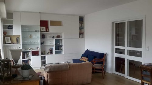 Claire et Daniel Bourget : Bibliothèque « Mondrian »